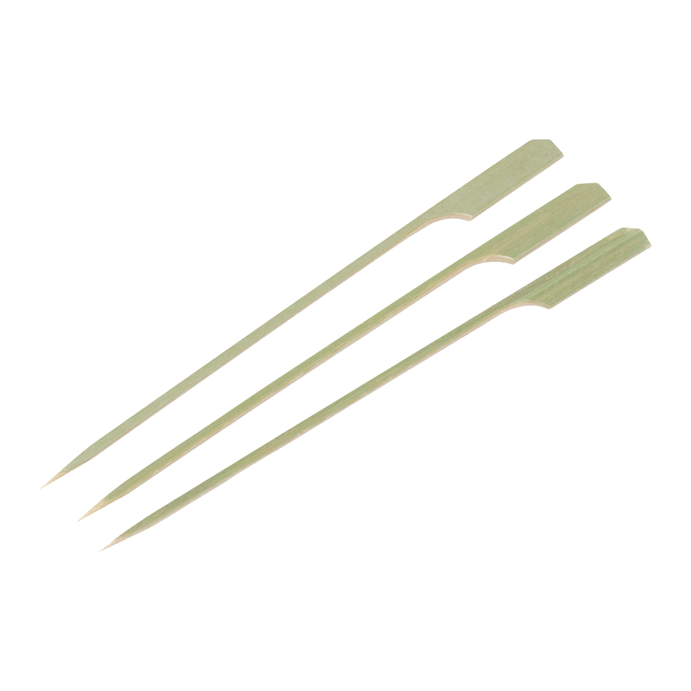 Spiedini In Bambù Da 12 Cm | Confezione Da 100 Pezzi | Naturali E Sterilizzati | Per Aperitivi E Finger Food